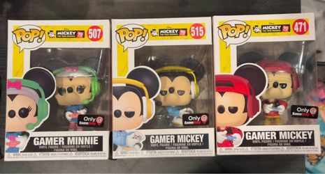 Gamer Mickey Funko pop lot of 3