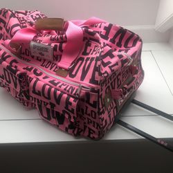 Pink Love Luggage