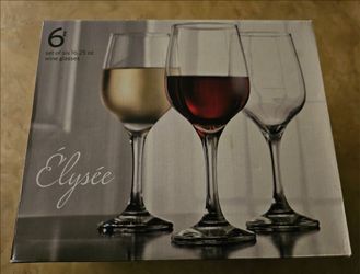 Élysée Wine Glasses Set of 6