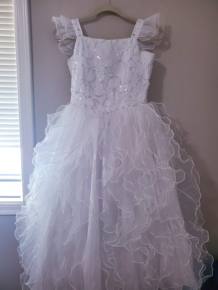 Flower Girl Or First Communion Dress Size 8