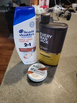 $5 Ea Head And Shoulders Shampoo Every Man Jack Body Wash Big Bourbon Balm 