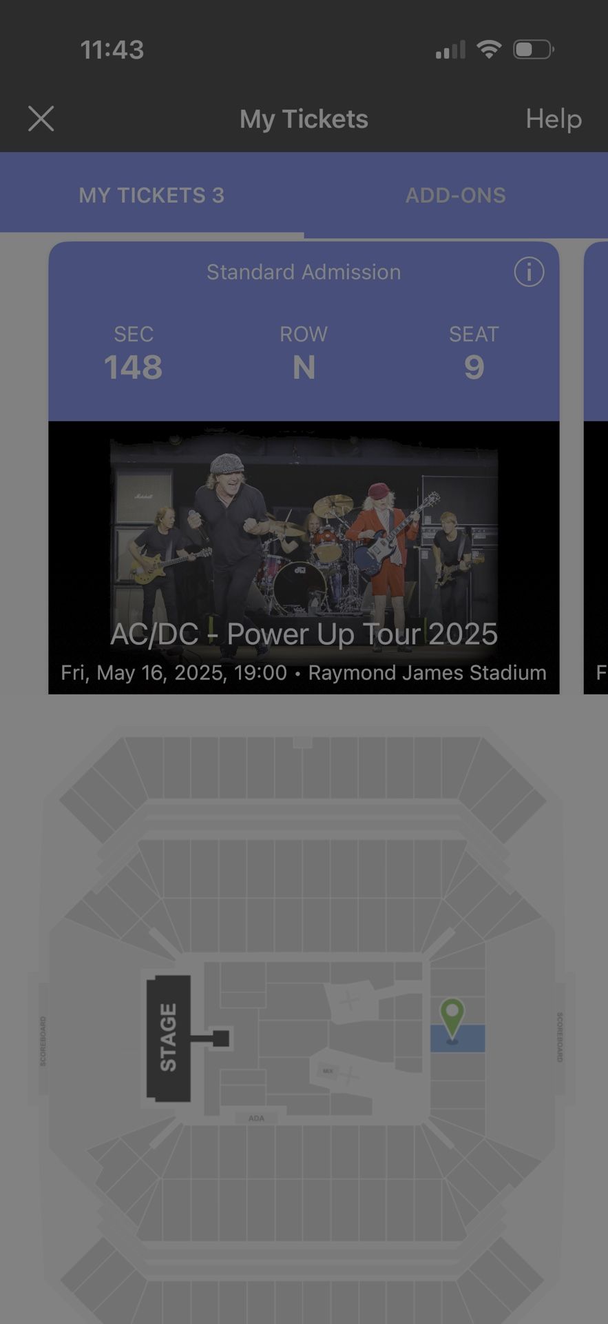 AC/DC Tickets In Tampa Fl
