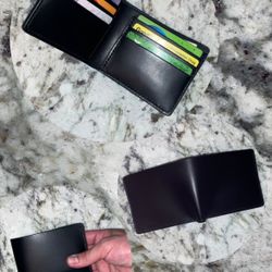 Handmade Leather Bifold Wallets