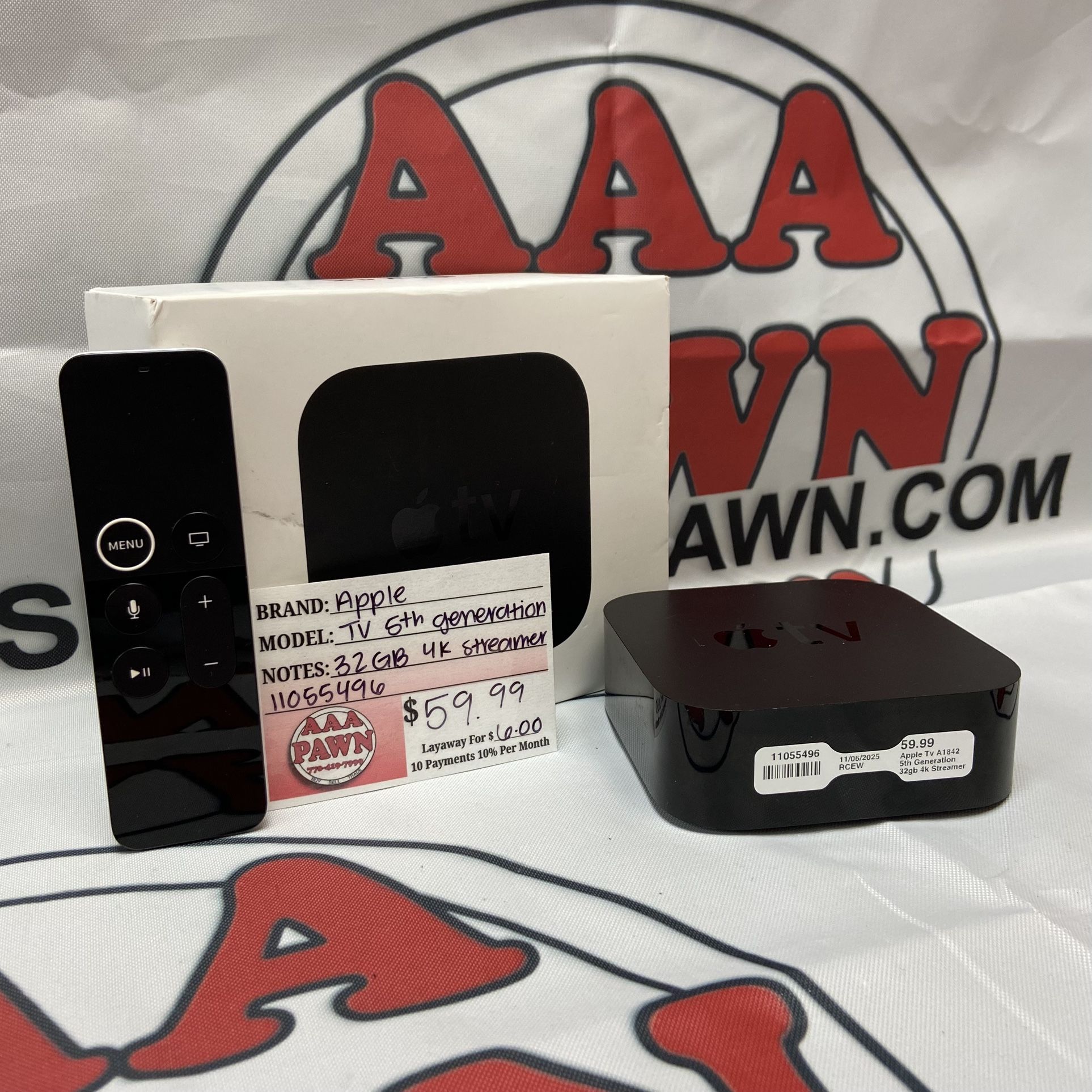 Apple Tv 5th Gen 32GB 4K Streamer 11055496