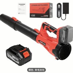 Leaf Blower Cordless, 21V Electric Leaf Blowers Lightweight Variable Speed Li...