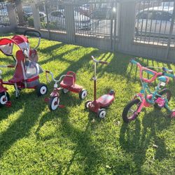 Scooter, Tricycles, Bike