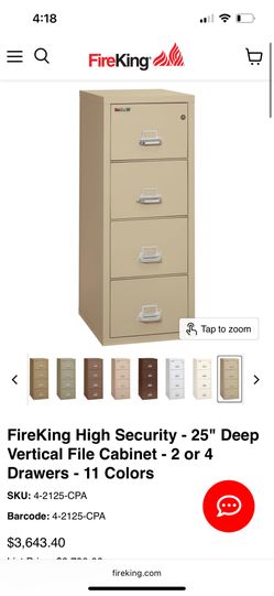 Fireproof Safe File Cabinet