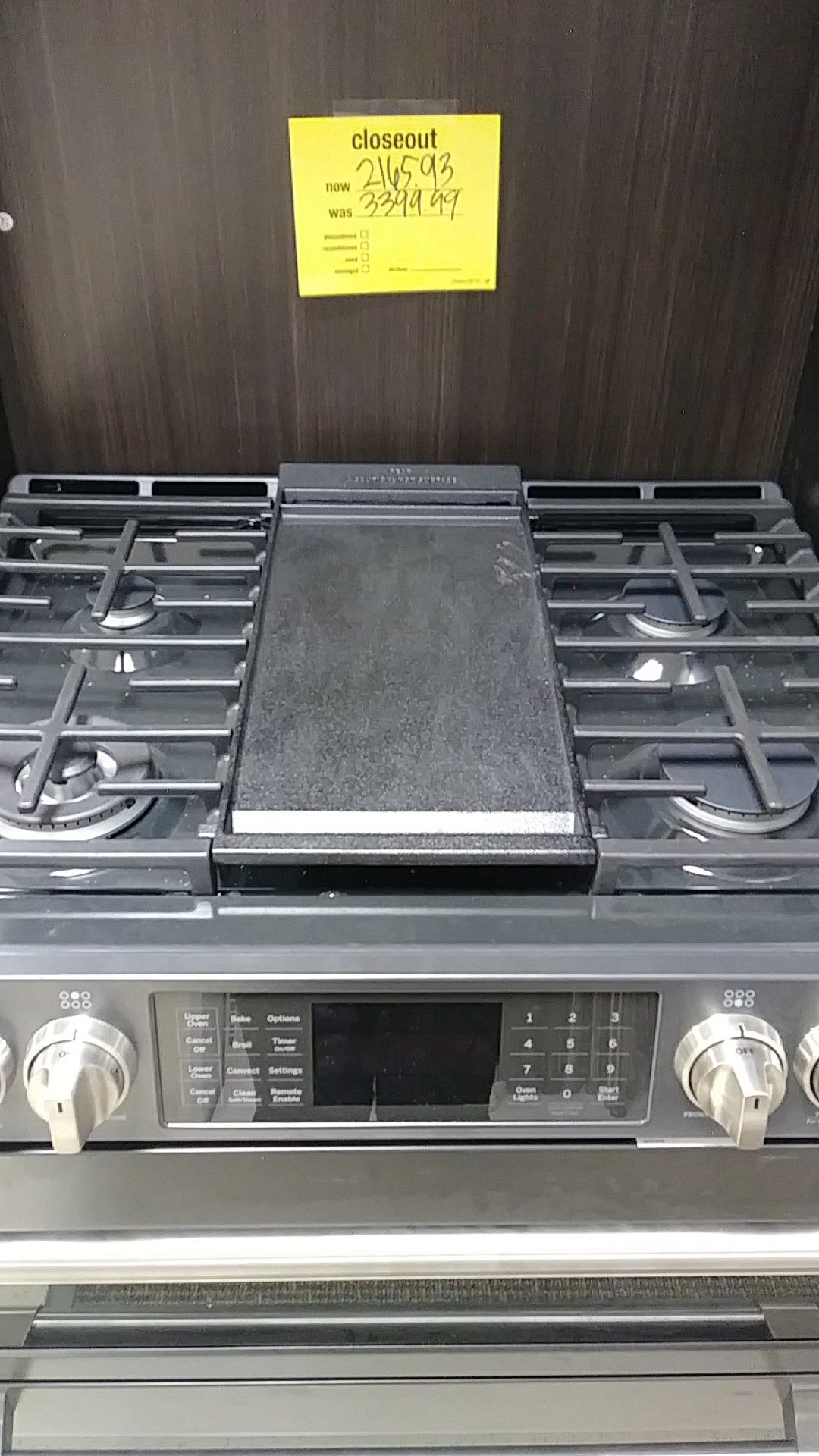 GE Cafe gas range double oven convection for Sale in Pleasant Hill, CA