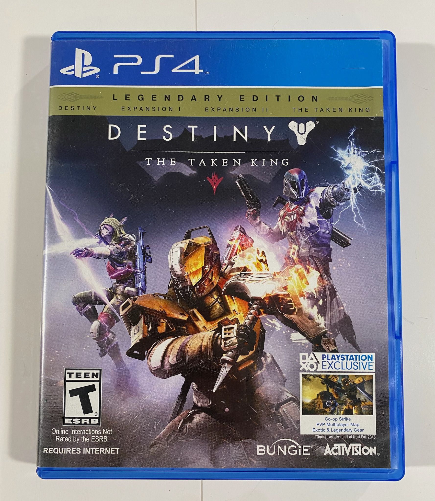 hældning klarhed Legende DESTINY 2 THE TAKEN KING LEGENDARY COLLECTION SONY PLAYSTATION 4 PS4 VIDEO  GAME COMPLETE W/ MANUAL CIB for Sale in Agua Dulce, CA - OfferUp