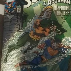 DC Superman & aquaman 1992 near mint comic