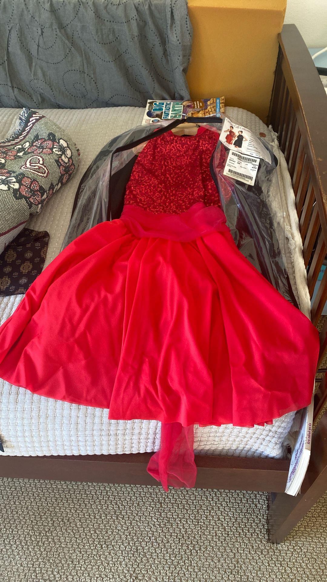 Red Dance Costume