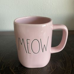 Rae Dunn Pink Coffee Mug