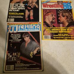 Classic wrestling magazines