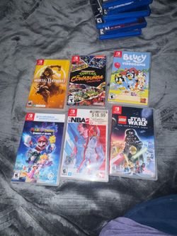 Nintendo switch games (ask price)