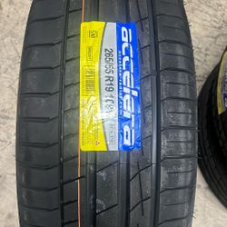 New!! 265/55/19 Accelera 109V IOTA-ST68