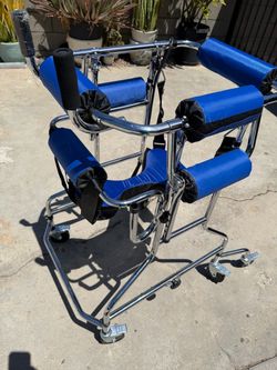 Walker standing support frame