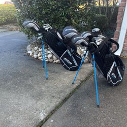 2x Sets Kids Golf Clubs