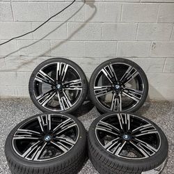 20" Staggered OEM BMW Wheels Rims Set of 4 20x8.5 20x9.5 5x112 908M + New Tires