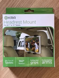 Headrest car mount tablet iPad