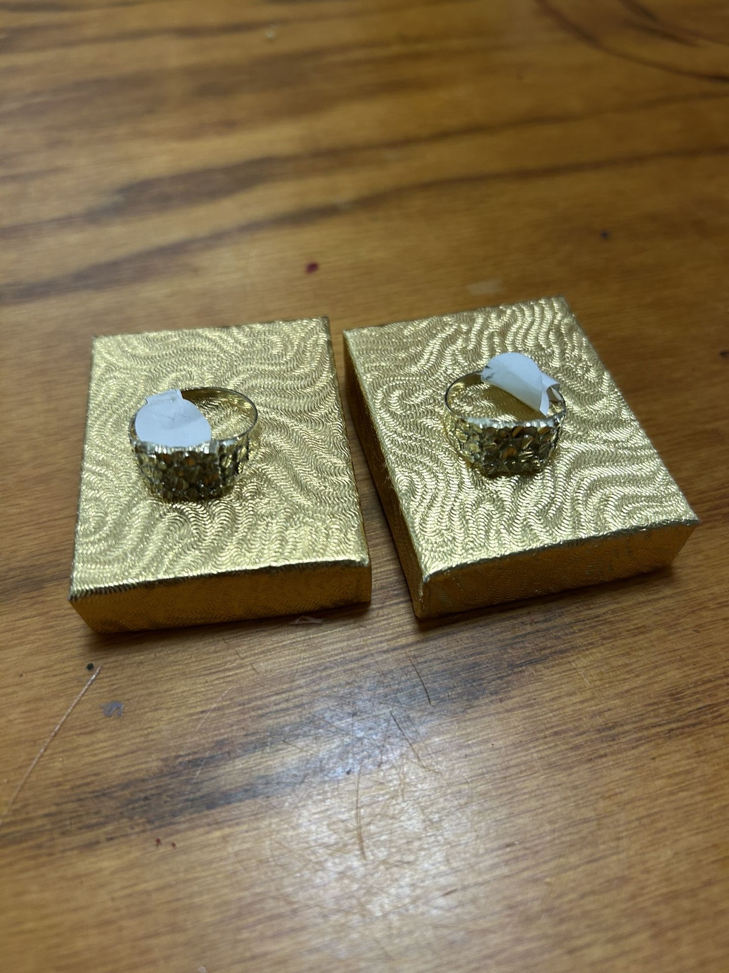 10k nugget rings take both for $450 (read description)