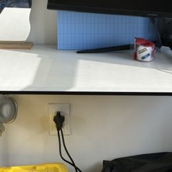 White Desk Only