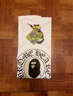 Bape x Chrome hearts shirt