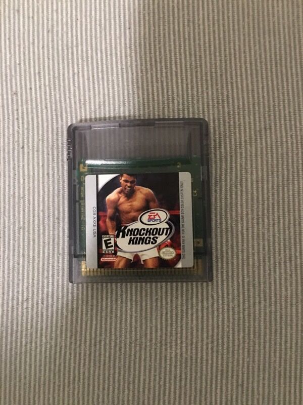 Knock out kings Gameboy color (make offer)