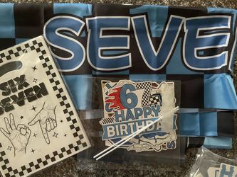 6/7 party supplies
