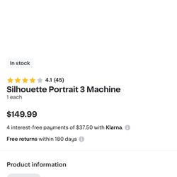 Silhouette 3 Machine 