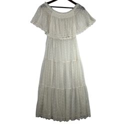 Cup Cake & Cashmere White Cashmere Dress Sz Small