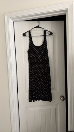 Black and white old navy dress
