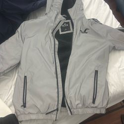 Hollister Reflective Rain Jacket