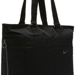 Nike Women's One Lux Tote Bag, Black/Black

