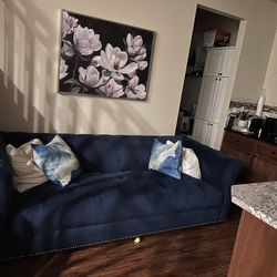 Blue Sofa 