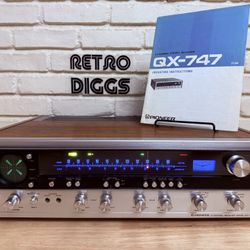 Vintage Pioneer QX-747 Quad Stereo Receiver (Full Recap/Serviced)