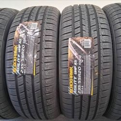 ( 4 TIRES ) 235/55R20 BLACKHAWK