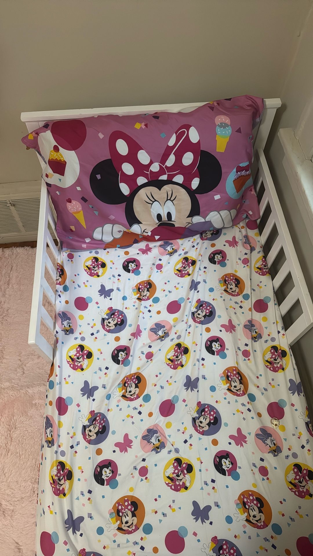 Toddler Bed & Mattress