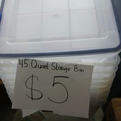 Storage Bin 45 Quater 