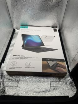 ESR iPad Air 13 Inch Case Keyboard (M3/M2, 2025/2024), Easy-Set Magnetic Stand, Portrait/Landscape Mode, Removable Case with Multi-Touch Trackpad, Reb