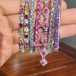 Gemstone Bracelets 
