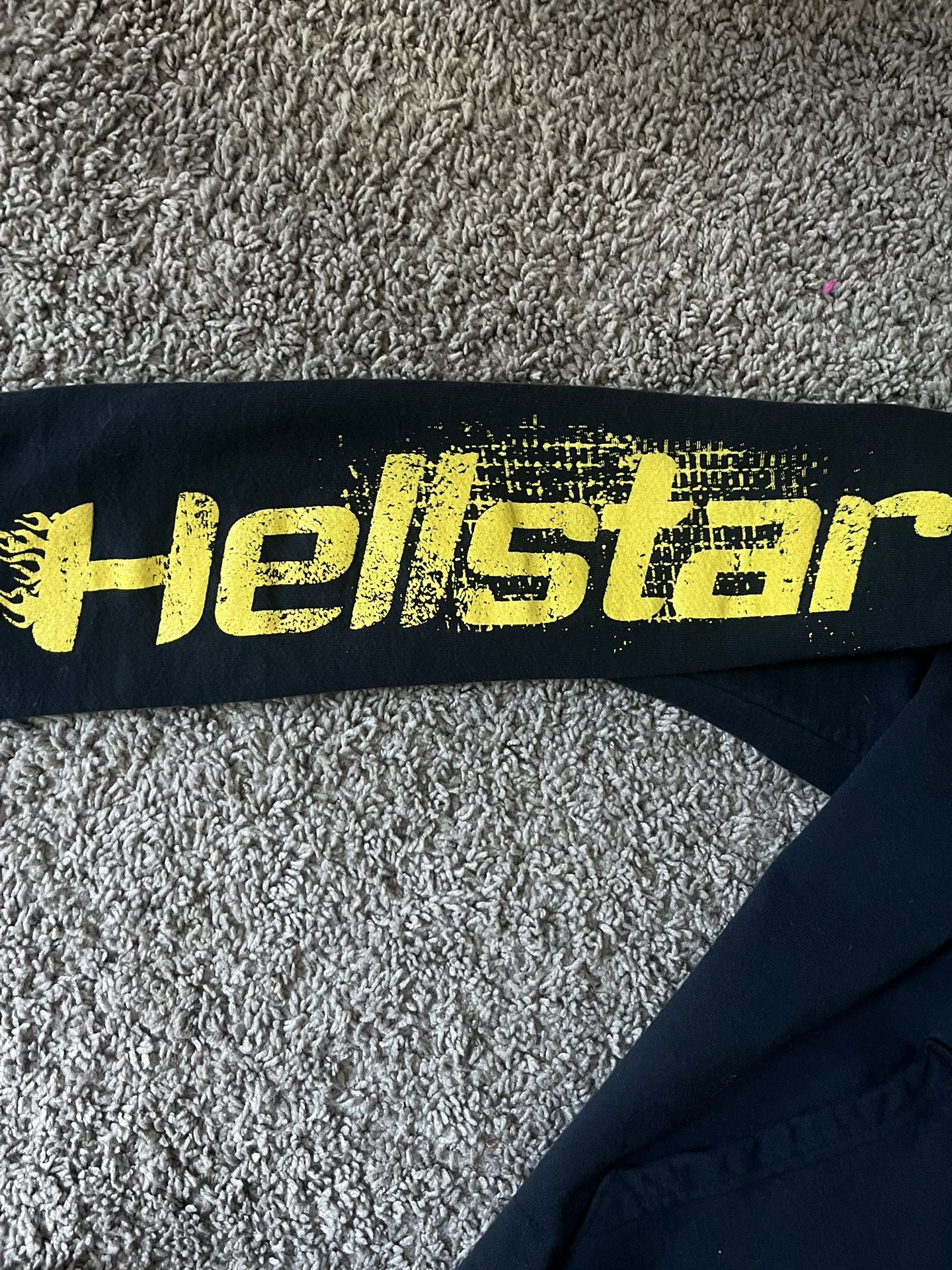 Hellstar Speed Hoodie (Navy Blue) Medium