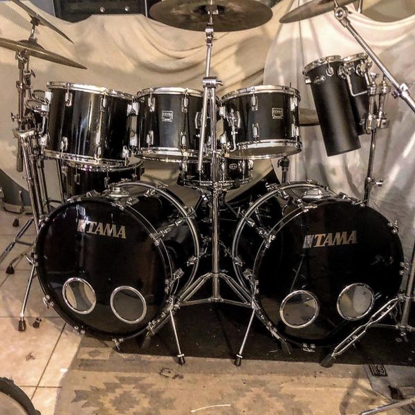 Tama Imperialstar vintage double bass drum set for Sale in Coral
