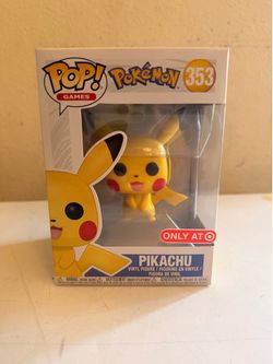 Pikachu Funko Pop target sticker