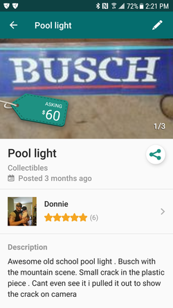 Pool light