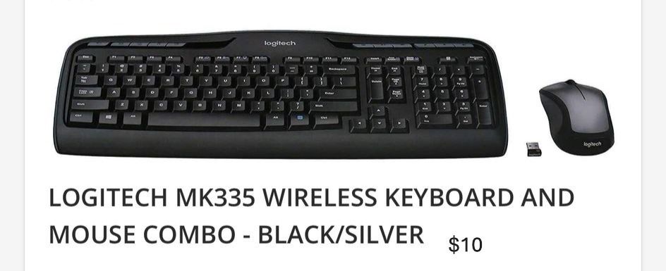 computer mouse and keyboard set