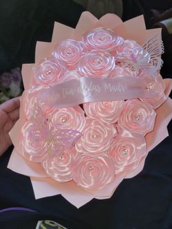 Free faux roses