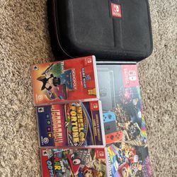 Nintendo Switch V1 HAC-001 - Mario Kart 8 Deluxe Edition