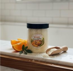 Handcrafted Orange Eucalyptus body scrub