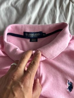 U.S. Polo Assn. Pink Polo Shirt 3XL