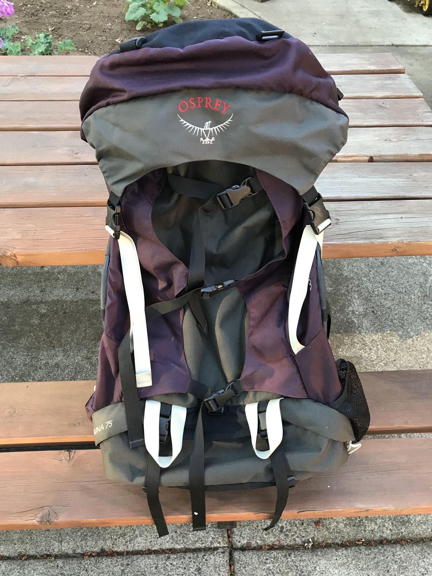 Osprey women s luna 75 Backpacking Backpack very gently used Medium Size for Sale in Portland OR OfferUp